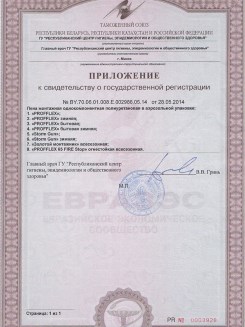 2015.03.25 Сызрань - Приложение к сертификату, Профили поливинилхлоридные системы Rehau.