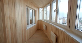 Отделка, остекление, утепление балконов в Сызрани от 203 руб. м/2.